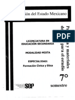 Organizacion Del Estado Mexicano 7 Fce