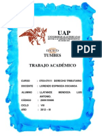 Trabajo Academico de Derecho Tributario