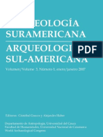 Arqueología Sudamericana 3