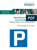 DoT Parking Policy and Enforcement 2010