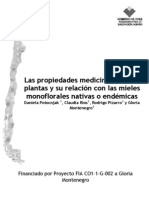 As Propriedades Medicinais Das Plantas e Sua Relacao Com Vários Tipos de Mel