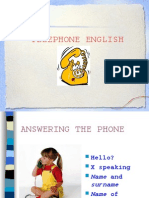 Telephone English