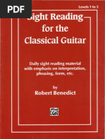 Download Sight Reading for the Classical Guitar by Robert Benedict by Kurt Martinez SN119704122 doc pdf