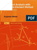 Structural Analysis with the Finite Element Method; Linear Statics Volume 1, Basis and Solids_E.Oñate