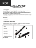 Manual Caneta Espiã