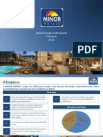 1 - Apresentação Institucional MINOR HOTELS Franquia- (2012)