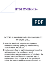 Quality of Work Life PPT Ob
