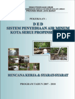 DED Sistem Penyediaan Air Minum Kota Serui 2006