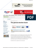 The General Election Factor