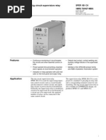 ABB Trip Circuit Supervision Ctalogue