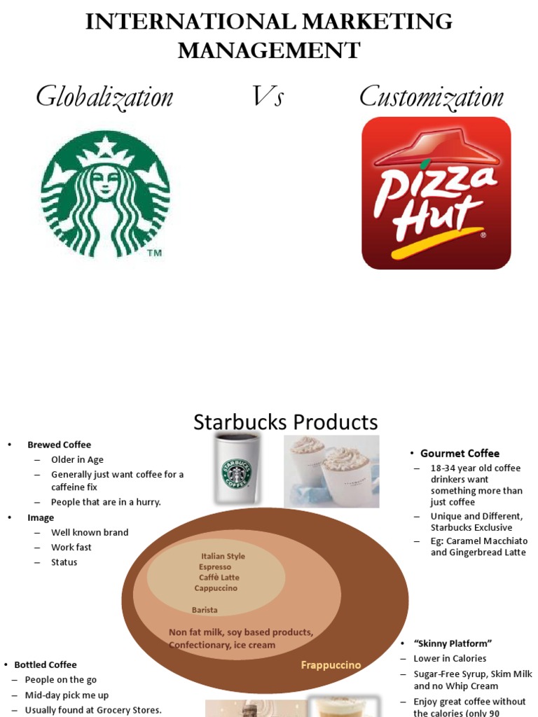 Global vs. Custom Marketing Strategies | PDF | Starbucks | Distribution ...