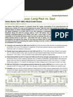 Equity Research: BUY Case On UBS HOLD CS