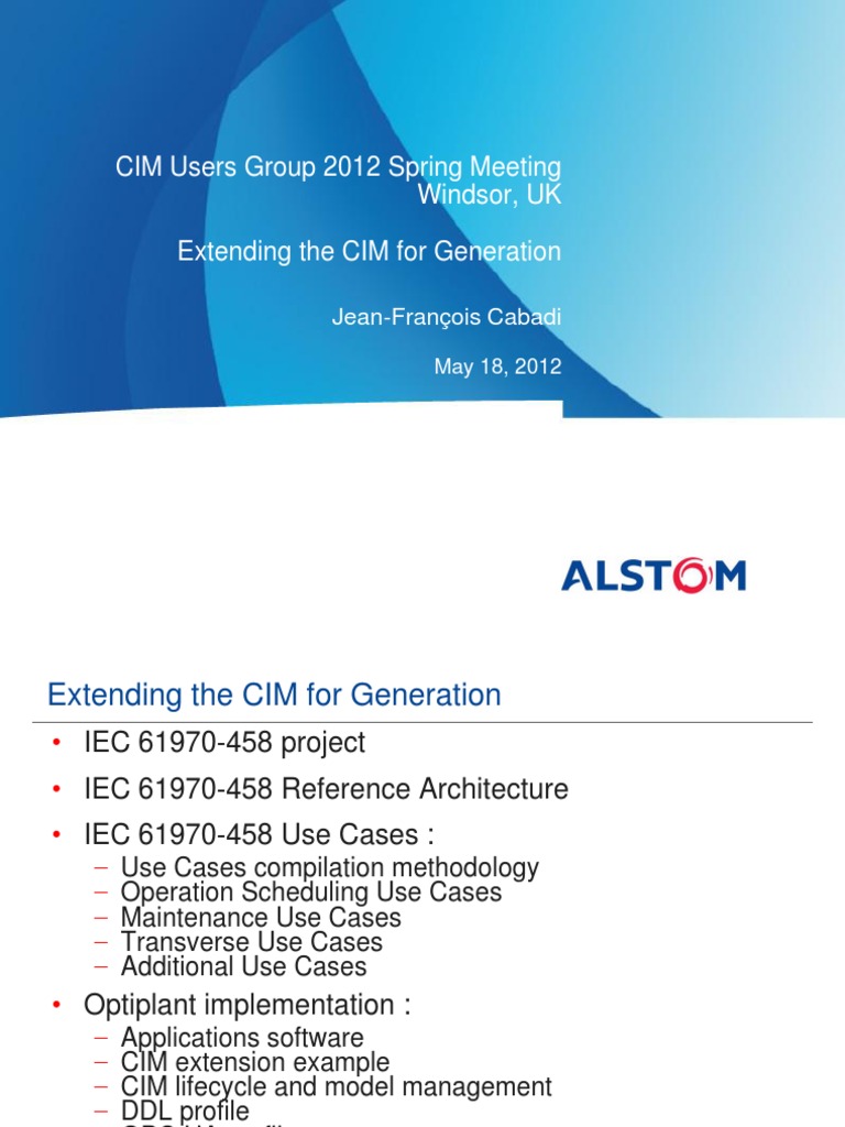 CIM For Generation | PDF | Xml | Xml Schema
