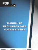 Manual de Fornecedores