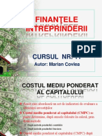 Corporate Finance 11 - Indicatorii Investitiilor (1)