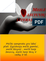 Meilė Lietuvių Literatūroje