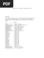 Download Need for Speed Underground cd key by admir sepic SN11978299 doc pdf