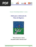 Cascais Guião Planos de Negócios