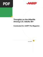 Thoughts on the Afterlife Among U.S. Adults 50+ Report
