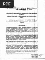 Download Convocatoria 596 de Colciencias - Ideacin Prototipado y Validacin -  by Iniciativa Appsco SN119796342 doc pdf