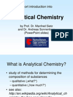 Analytical Chemistry