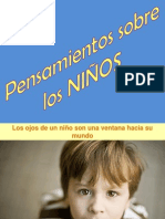 18012925 Pensamientos Sobre Los Ninos