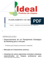 Planejamento de Marketing - Ideal