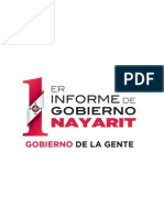 Desarrollo Integral - Primer Informe Del Gobierno de La Gente