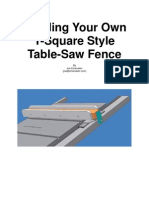 Building Your Own T-Square Style Table-Saw Fence