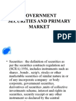 Government Securities and Primary Market 1