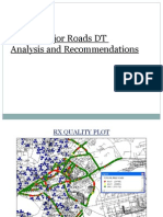 Major Roads DT Analysis and Recommendations