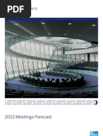 2013 Meetings Forecast AMEX