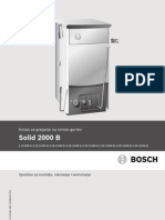 Solid 2000B - Uputstvo Za Instaliranje I Koriscenje BOSCH