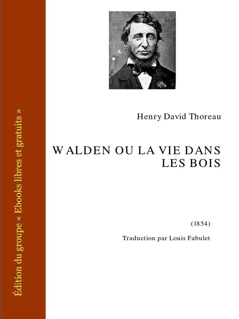 Walden Ou La Vie Dans Les Bois Pdf walden ou la vie dans les bois | Walden ou la Vie dans les bois | La nature