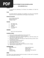 AC Split Unit Installation Method Statement | PDF | Computers ...