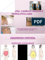 Aula Eletroterapia, Caboxi e Hidrolipo