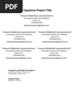 Download Capstone Project Proposal Template by Jano Fernandez SN119868577 doc pdf