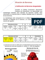 Código IADC para Calificación de Brocas