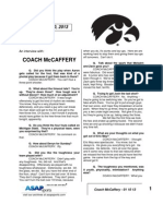 Coach McCaffery - 01 10 13