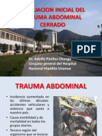 Evaluacion Inicial Del Trauma Abdominal Cerrado Final (1)