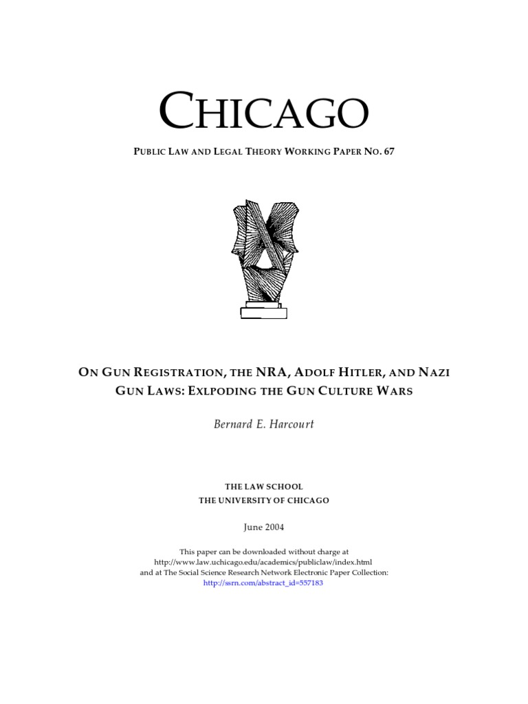 On Gun Registration, The NRA, Adolf Hitler, and Nazi Gun Laws ...