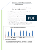 Boletín Sobre La Inflación en 2012