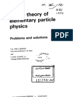 Gauge Theory of Elementary Particle Physics