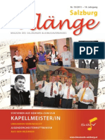 Salzburg Klänge 1/2011 - Ausgabe 19