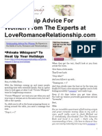 Relationship Advice For Women From The Experts at LoveRomanceRelationship.com