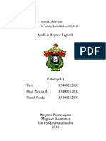 Tugas 3 (Analisis Regresi Logistik)