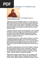 Abduction and rape of a Saharawi girl