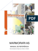 Marmorarias - Manual de Referência - recomendações de segurança e saúde no trabalho