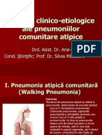 Aspecte Clinico-Etiologice Ale Pneumoniilor Comunitare Atipice