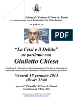 Incontro Pubblico Con Giulietto Chiesa